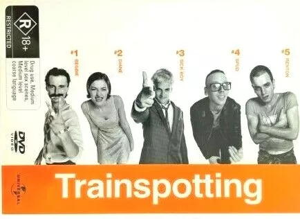 TRAINSPOTTING DVD EWAN McGREGOR REGION 2 & 4 VERY GOOD
