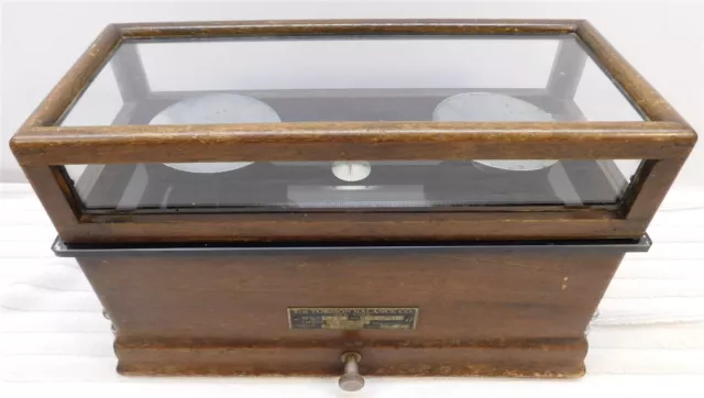 Vintage Cased Torsion Balance Company Scale Capacity 120 Grams Class A Series J