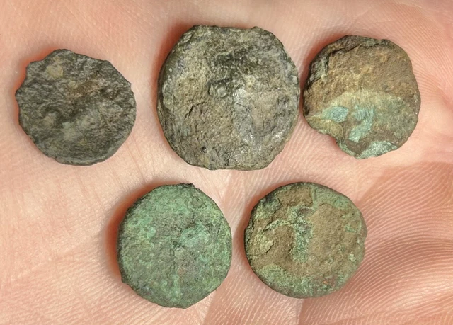 Collection Of British Iron Age Celtic Coins. 005878