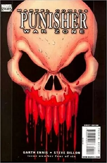 Punisher War Zone #4  Marvel Comic Book, 2009, Garth Ennis, NM