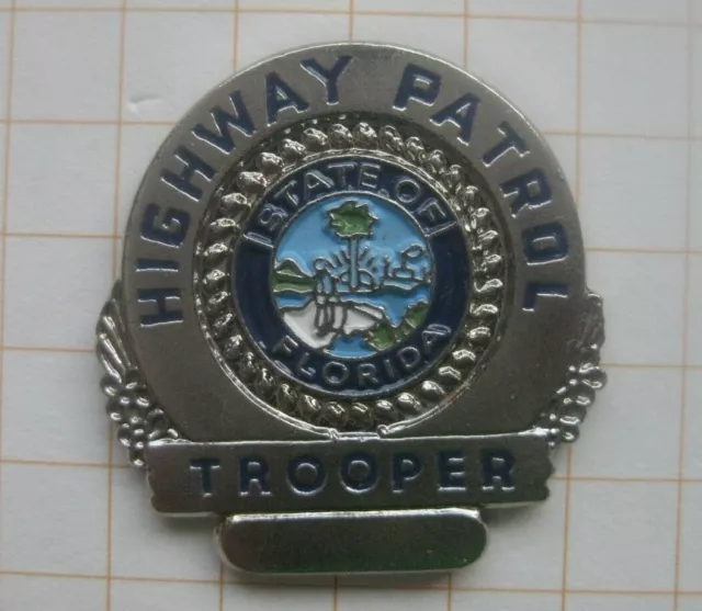 TROOPER / FLORIDA HIGHWAY PATROL / POLICE / POLIZEI..Städte&Länder-Pin (702)