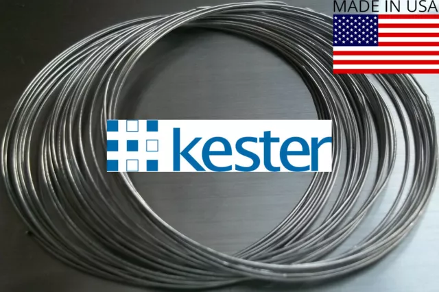 ORIGINAL KESTER Solder 60/40 .031" (0.8mm) Soldering Wire Rosin Core 6040 2 FEET