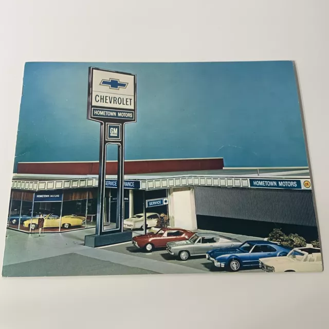 CHEVROLET / brochure / Dealer Corporate Identity Design GM / rare!