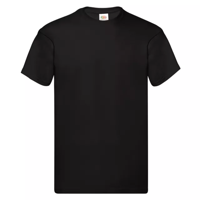 Fruit Of The Loom Mens Original Short Sleeve T-Shirt (PC124)