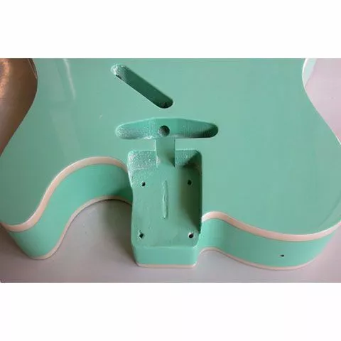 Body Göldo Tele US Erle, Surf Green Gitarrenbody E-Gitarren Korpus Gitarre NEU 2