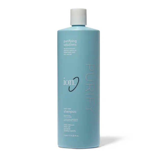 Ion Purifying Solutions Hard Water Shampoo, Gentle Cleansing For All Hair Types,