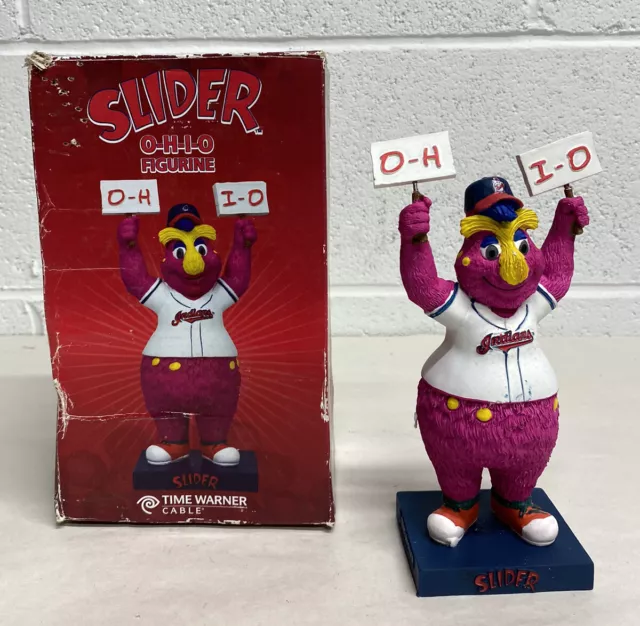 Cleveland Indians Slider Mascot 7.25” 2010 SGA Figurine