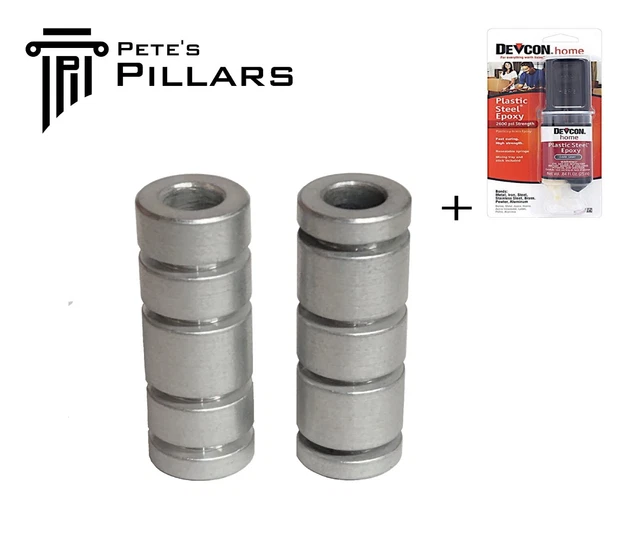 thumbnail image 2 of Pete's Pillars Savage Axis I And II SLIM LINE Aluminum Pillar Set – DIY Stock Pillar Bedding Kit 2 of 5