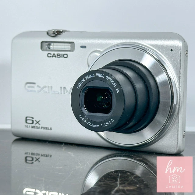 CASIO EXILIM EX-ZS28 White Compact Digital Camera From Japan
