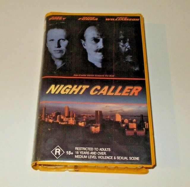 Night Caller VHS Fred Williamson Gary Busey