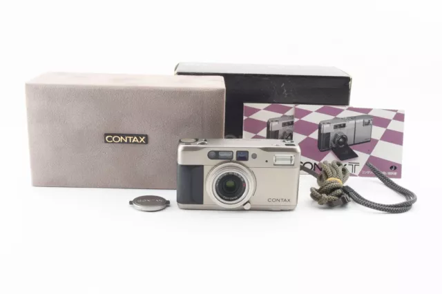 [Near Mint with Box] Contax TVS Point & Shoot 35mm Film Camera From JAPAN