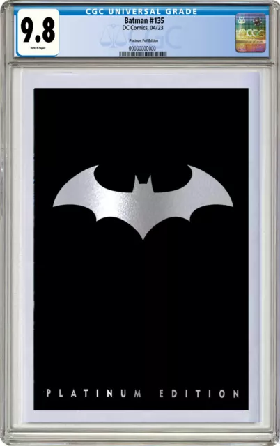 CGC 9.8 Batman #900 Platinum Edition  PREORDER (8/23) Foil Logo