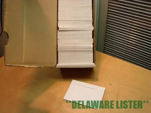 200 Coin/Stamps/Business Cards 2-1/2 X 3-1/2 ENVELOPES TOP LOAD w/Clear Window