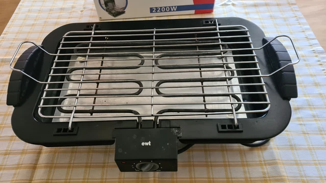 Elektro Tischgrill gebrauch ,Temp. regelbar, höhenverstellbar sehr guter Zustand