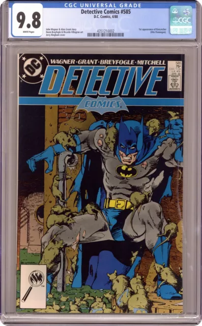 Detective Comics #585 CGC 9.8 1988 4351210002