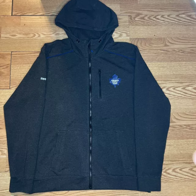 Toronto Maple Leafs Zip Up, NHL, Reebok, Zip Up Hoodie XL