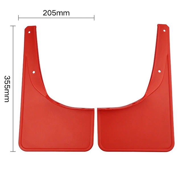 Paraspruzzi Per Suzuki Jimny 2019-2023 - Set 4 Pezzi Nero, Plastica Resistente, Facile Installazione - Foto 3