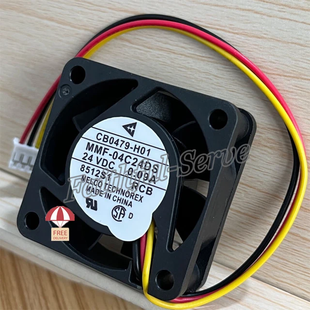 Ventola Di Ricambio CB0479-H01 24V 0.09A 40x40x15mm Per Elettronica – Silenziosa E Affidabile