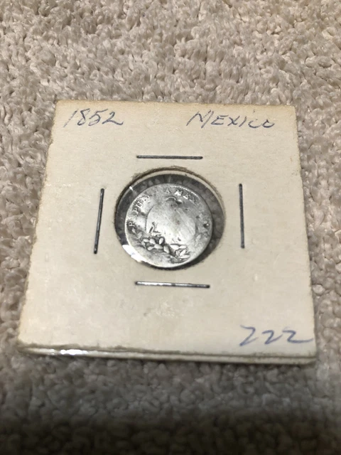 1852 8 Reales Mexican Silver Coin