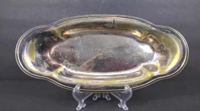 CANADIAN NATIONAL RAILWAYS Dining Car Service Silver Bread Tray