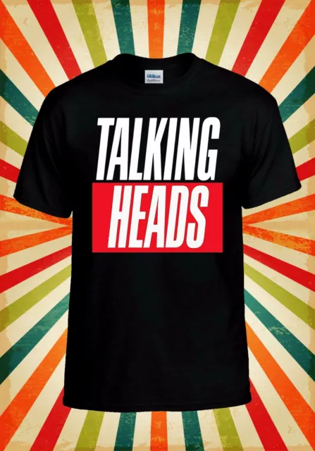 Talking Heads Punk Rock Retro Cool Men Women Vest Tank Top Unisex T Shirt 2210