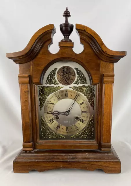Tempus Fugit - Enfield - Single Strike Mantel Clock - Excellent Used Condition