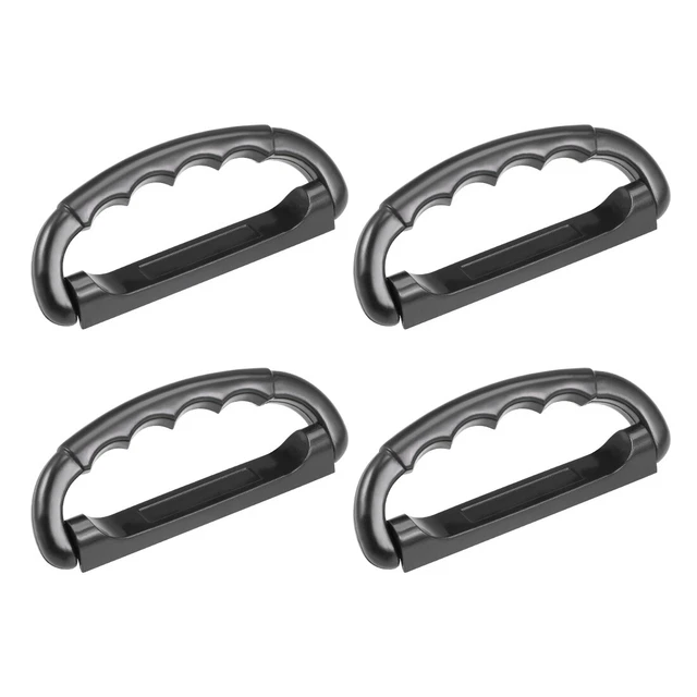 Maniglia Valigia Traino Maniglia Plastica Nera 108mm, 4pz