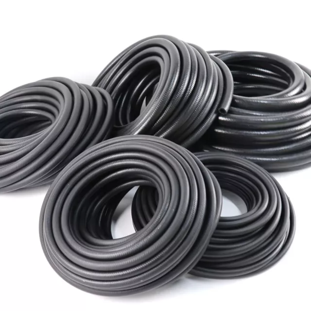 NITRILE RUBBER INJECTION Fuel Hose Flexible Braided Gas Pipe Line 9.89