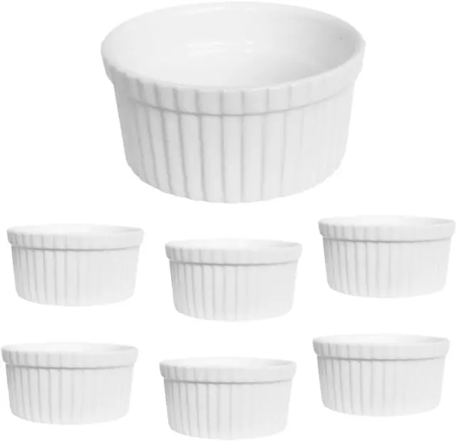 6 Pz Souffle in Porcellana Piatti, Ramekin, Salse, Cottura E Cottura, Tazze Da F