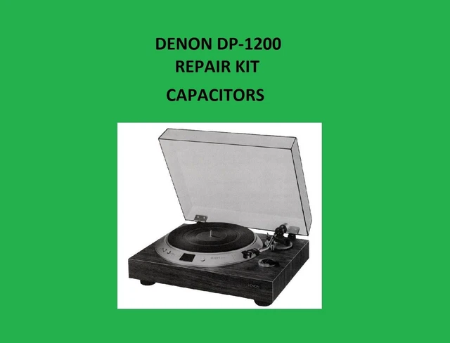 Kit De Réparation Condensateurs Pour Platine Vinyle JVC/VICTOR QL-A70