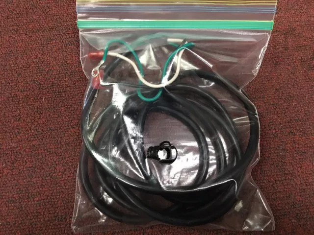 Bacharach Stinger Model 2000 Line Cord with Clip 110/120 Volts Black 6 Foot