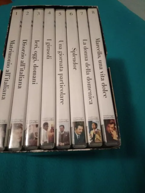 8 Dvd Box Cofanetto  Set Marcello Mastroianni  Come Nuovo