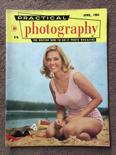 Practical Photography Magazine-April 1964-VGC