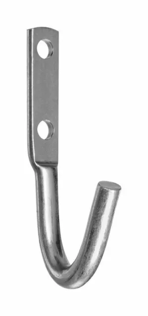 National Hardware  Zinc-Plated  Silver  Steel  3.5 in. L Rope/Tarp Hook  1 pk