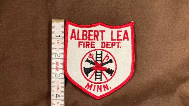 Albert Lea Minnesota Fire Department Patch Firefighter Vintage MN 2