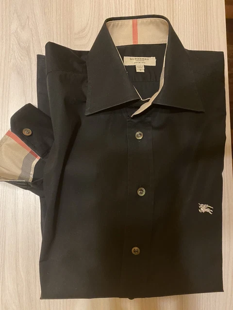 Camicia burberry deals uomo nera
