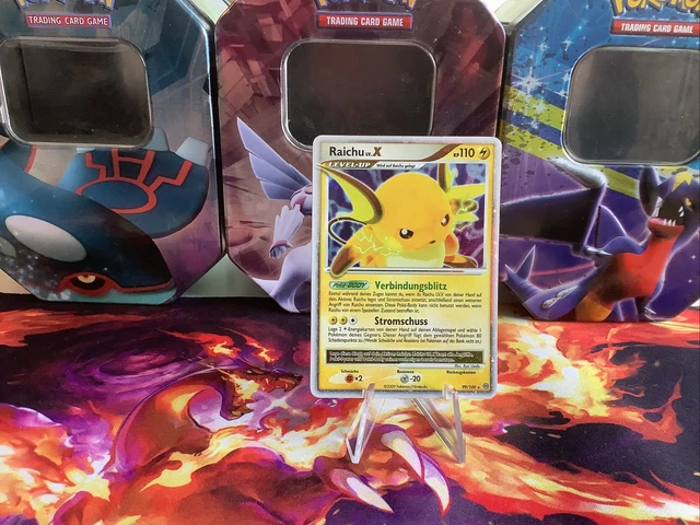 Pokemon Card Card Raichu Lv. X stormfront storm depth German German Holo NM