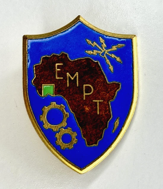 Insigne Boutonnière Miniature – EMP AUTUN – École Militaire Préparatoire – émail Grand Feu
