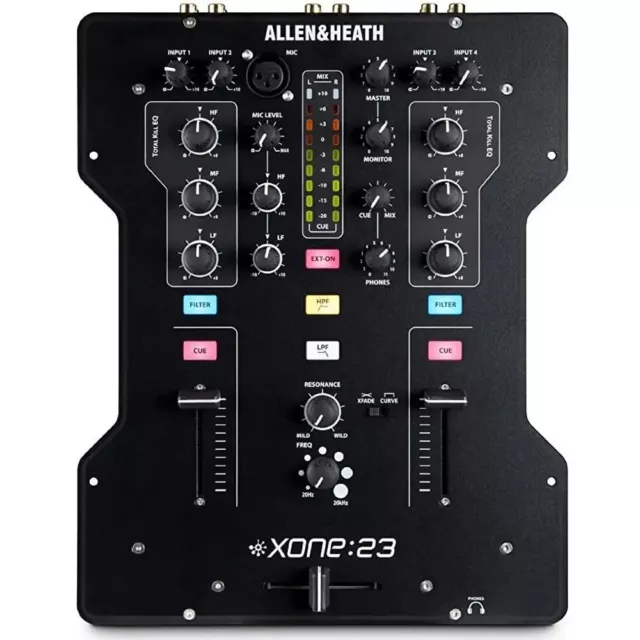 ALLEN&HEATH XONE:23 mixer compatto per DJ a 2canali professionale NUOVO GARANZIA