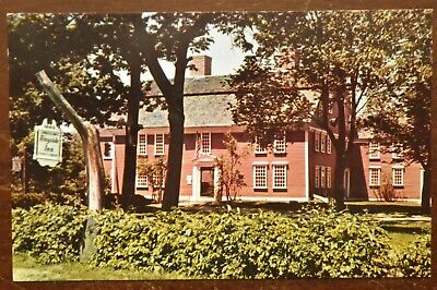 Longfellow's Wayside Inn, South Sudbury, Massachusetts Souvenir Postcard