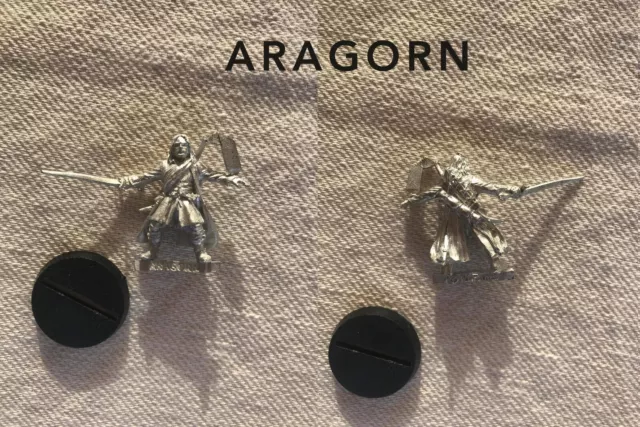 LOTR GW NLP 2002-2003 Miniatures Wargame Aragorn Metallic