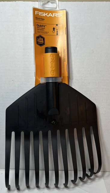 Fiskars Quikfit 11 Tine Replacement Shrub Rake Head