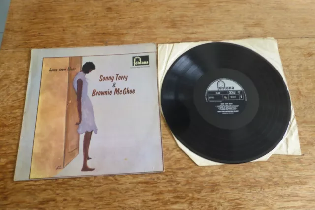 Sonny Terry & Brownie McGhee - Home Town Blues UK 1965 1st Fontana TL 5289 LP