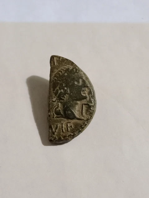 Monnaie Romaine Demi As De Nîmes