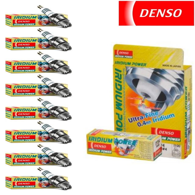 8 Bougies D'allumage Iridium/platine – Pour Chevrolet Silverado GMC Sierra 5.3L, Neuves