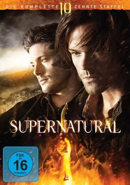 Supernatural: Staffel 10- Jared Padalecki,Jensen Ackles,Misha Collins 6 Dvd Neuf