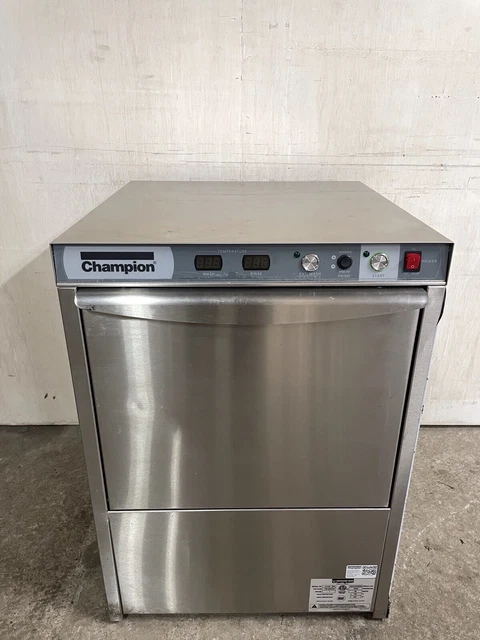 Champion UH130B High Temperature Under punter Dishwasher
