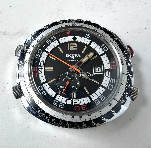 Verre De Montre Rond Sicura 27.5 Mm - Neuf Sans Emballage