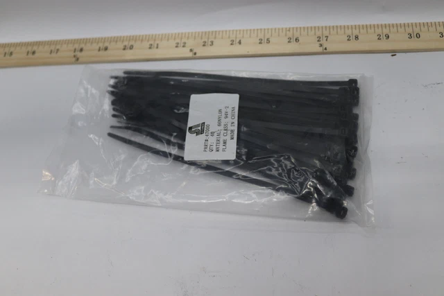 (40-Pk) Steiner Welding Screen Adjustable Ties Plastic Black
