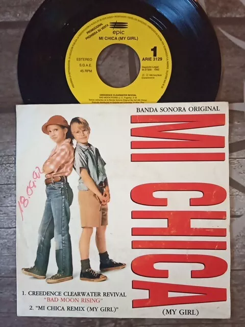 Creedence Clearwater Revival / Temptations ‎– My girl Soundtrack 7" Promo Single